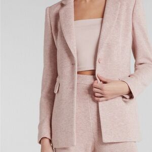Express NWOT Pink Women's textured Blazer